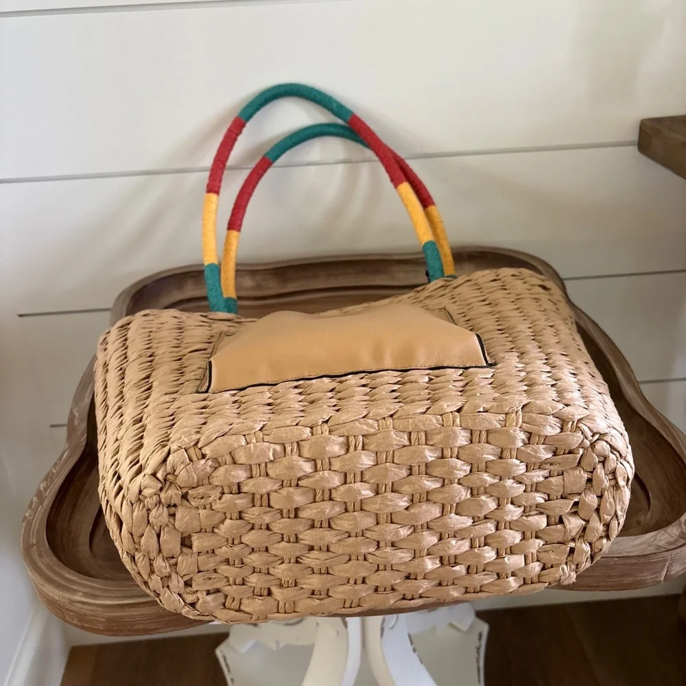 Patricia Nash Florina Woven Tote NWT - Picture 6 of 6